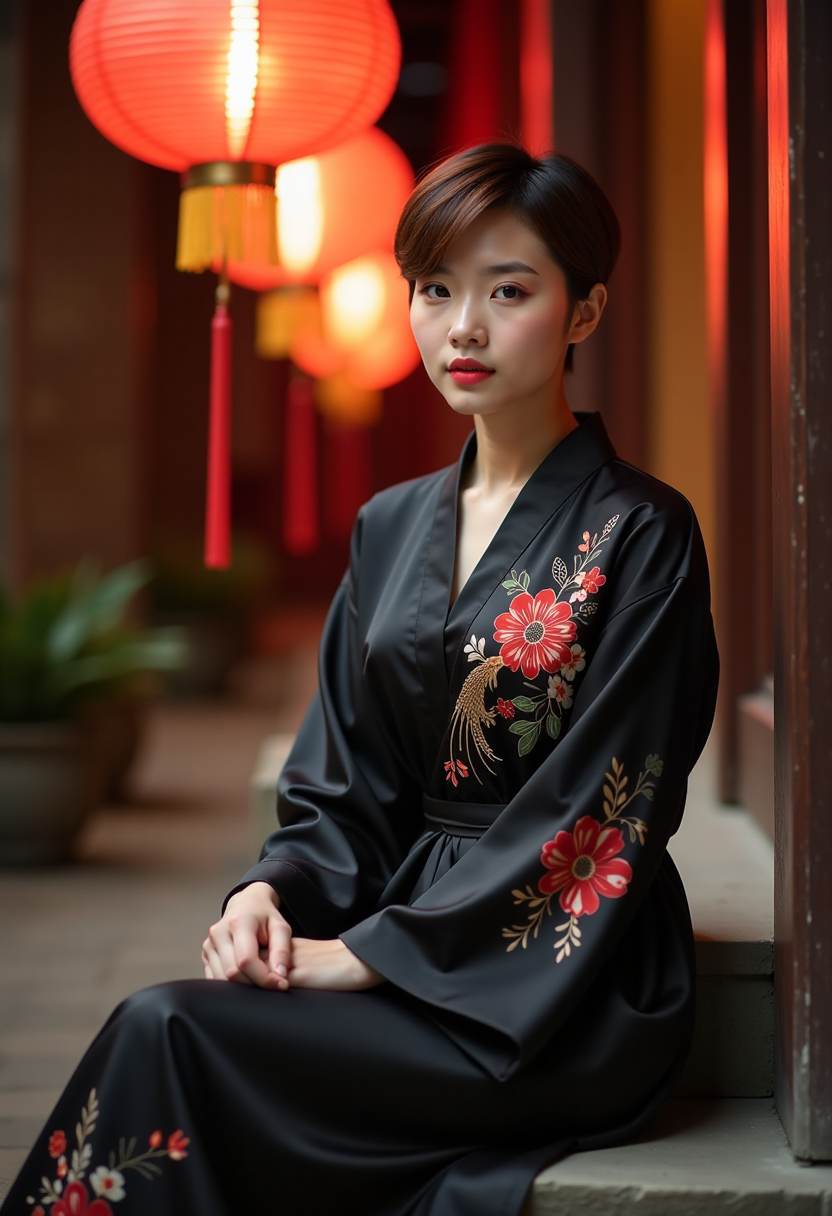 胶片里的害羞图景